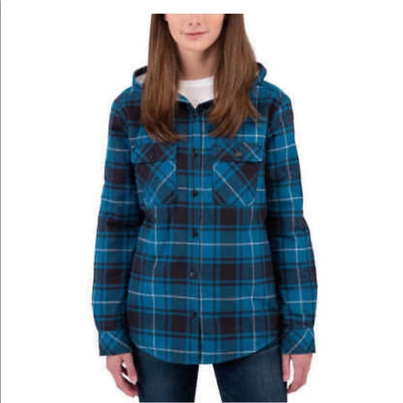Boston Traders Tops - Boston Traders | Flannel Plaid Sherpa Shirt Jacket
